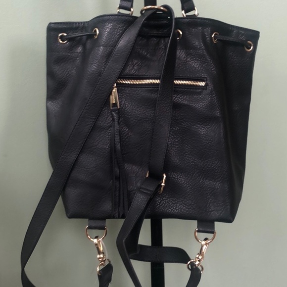 Juicy Couture Black Drawstring Backpack ﻿ ﻿ main image 4
